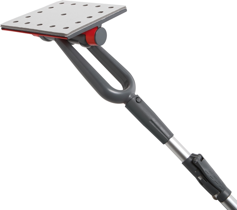 Extendable clearance sanding pole