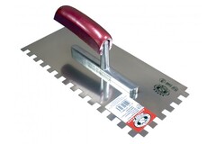 Notched trowel