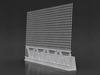 V85-2012 / Clip-on profile for back-ventilated rainscreens, for bottom edge