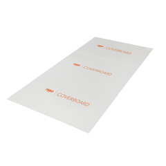 Plastic channel coverboard