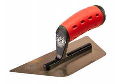 Inverted trapezoid venetian trowel
