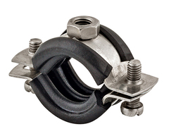 FRS / Pipe clamp M 8, stainless steel A2