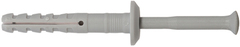 N 6 P K / Hammerfix raised countersunk head and plastic nail, 6 mm