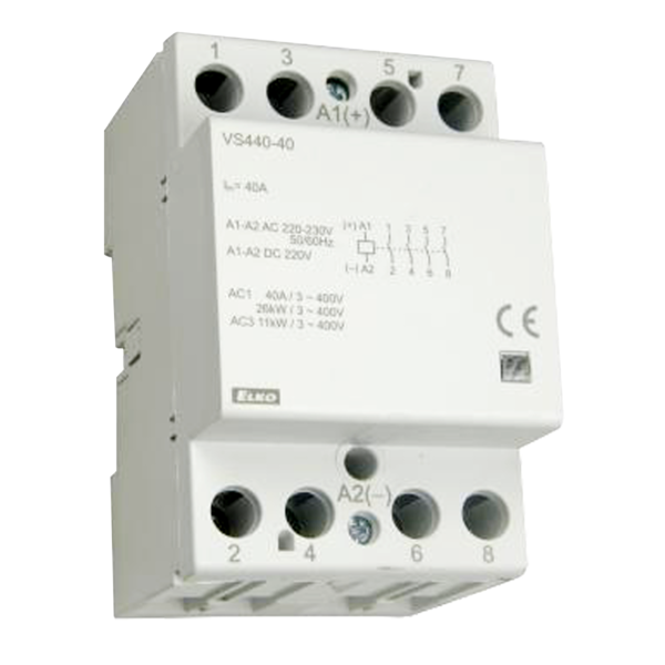 VS440-40 24V AC DC / Installation contactor