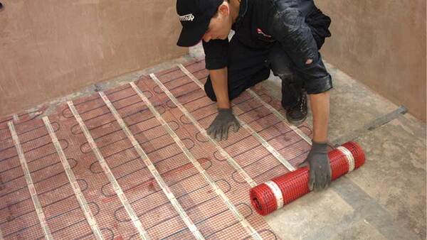 Spm Stickymat Heating Mat 150 W M2, How To Tile Over Heated Floor Mat