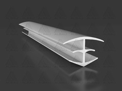 EM COV / Universal movement joint covering profile