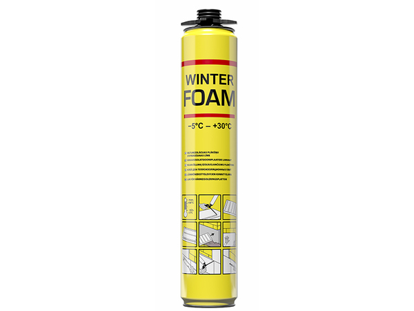 SAKRET BK FOAM SB / Polyurethane glue for fixing insulation boards, winter