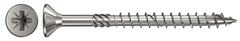 FPF SZ / Chipboard screw stainless steel Power-Fast A2, csk head, PZ, partial thread 4,5 mm