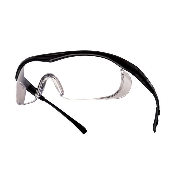 Targa spectacles, black clear