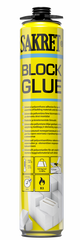 SAKRET BLOCK GLUE / Universal polyurethane adhesive for assembly of building materials and elements