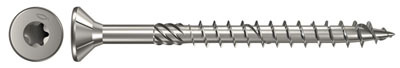 FPF ST / Chipboard screw stainless steel Power-Fast countersunk head A2 partial thread TX star recess 4,5 mm