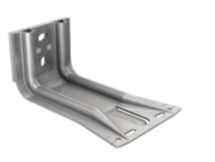 SPIDI max TS6 / Wall bracket with Thermostop, stainless steel