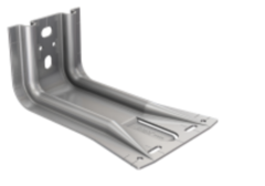 SPIDI max / Wall bracket, stainless steel
