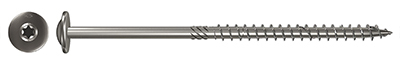 FPF WT / Power-Fast, wood construction screw, partial thread TX star recess, 8 mm