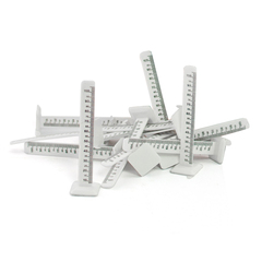 Level pegs for floor leveling